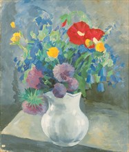 'Flowers', 1925.  Artist: Petr Savvic Utkin