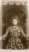 Vera Komissarzhevskaya, Russian actress, 1900s. Artist: Unknown