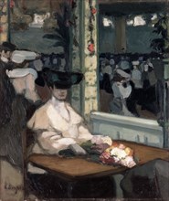'Waiting, Moulin de la Galette', 1905.  Artist: Edmond Lempereur