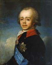 Grand Duke Pavel Petrovich of Russia, late 18th century. Artist: Jean Louis Voille