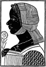 Negro woman, late 15th century. Artist: Unknown
