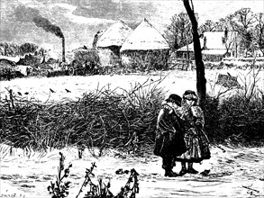 'Winter', 1860s.  Artist: John William North