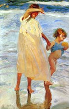 'The Two Sisters', 1909.  Artist: Joaquin Sorolla y Bastida