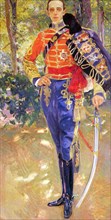 'Portrait of King Alfonso XIII in a Hussar's Uniform', 1907.  Artist: Joaquin Sorolla y Bastida