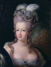 'Portrait of Queen Marie Antoinette of France', 1775. Artist: Jean-Baptiste André Gautier d'Agoty