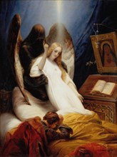 'The Angel of Death', 1851.  Artist: Horace Vernet