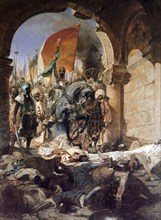 'The Entry of Mehmet II into Constantinople', 1876.  Artist: Jean Joseph Benjamin Constant