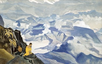 'Drops of Life', 1924.  Artist: Nicholas Roerich