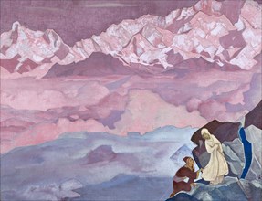 'She Who Leads', 1924.  Artist: Nicholas Roerich