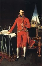 'Napoleon Bonaparte as First Consul of France', 1803-1804.  Artist: Jean-Auguste-Dominique Ingres