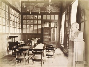 Literature room, House of the Association of Literature and Arts, Russia, 1900s. Artist: Unknown