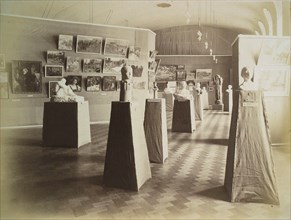 Exhibition hall, House of the Association of Literature and Arts, Russia, 1910s. Artist: Unknown