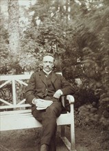Jurgis Baltrusaitis, Lithuanian poet, early 20th century. Artist: Unknown
