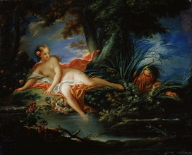 'A Frightened Bather', 1736.  Artist: François Boucher