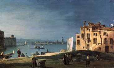 'View of Murano from the Island San Pietro di Castello', 18th century.  Artist: Canaletto