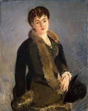 'Portrait of Mademoiselle Isabelle Lemonnier', c1880.  Artist: Edouard Manet