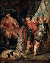 'Mucius Scaevola before Porsenna', 1630s.  Artist: Peter Paul Rubens