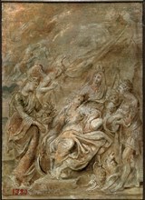 'Birth of the Dauphin, Louis XIII', 1622.  Artist: Peter Paul Rubens