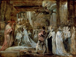 'The Coronation of Marie de' Medici', 1622.  Artist: Peter Paul Rubens