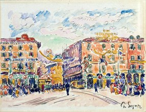 'City Square', c1925.  Artist: Paul Signac