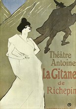 'La Gitane', 1899-1900.  Artist: Henri de Toulouse-Lautrec