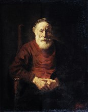 'Portrait of an old man in Red', 1652-1654.  Artist: Rembrandt Harmensz van Rijn