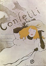 'Confetti', 1893.  Artist: Henri de Toulouse-Lautrec