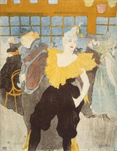 'La Clownesse in the Moulin Rouge', 1897.  Artist: Henri de Toulouse-Lautrec