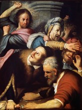'Christ Driving the Money Lenders from the Temple', 1626.  Artist: Rembrandt Harmensz van Rijn