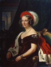 'Portrait of Queen Frederica of Hanover', (1778-1841), 19th century.  Artist: Franz Kruger