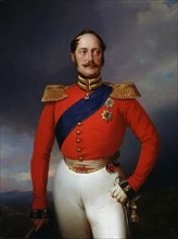 'Portrait of Emperor Nicholas I', (1796-1855), 1847.  Artist: Franz Kruger