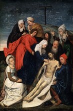 'The Lamentation over Christ', early 16th century. Artist: Hugo van der Goes