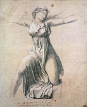 'Hersilia', 1795-1798.  Creator: Jacques-Louis David.
