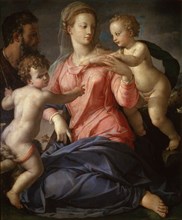 'The Holy Family with the young John the Baptist', 1540.  Artist: Agnolo Bronzino