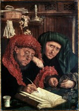 'The Tax Collectors', between 1490 and 1567.  Artist: Marinus van Reymerswaele