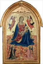 'Virgin and Child with Angels', c1425. Artist: Fra Angelico