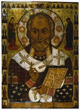 'Saint Nicholas of Lipna', 1294.  Artist: Alexa Petrov