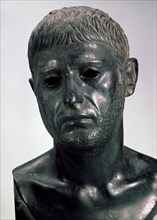 'Portrait of a Roman (Sextus Pompey)', second half of 1st century BC. Artist: Unknown