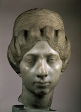 'Female portrait head (The Syrian woman)', 160-170. Artist: Unknown