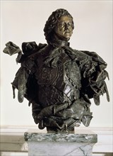 'Portrait Bust of Emperor Peter the Great', 1723-1730.  Artist: Bartolomeo Francesco Rastrelli