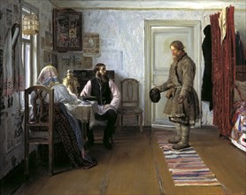 'Layoff', 1890.  Artist: Ivan Pavlov