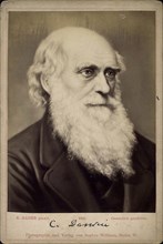 Charles Darwin, British naturalist, c1860s-c1870s. Artist: Ernst Hader