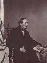 Hans Christian Andersen, Danish author, 19th century. Creator: Franz Seraph Hanfstaengl.