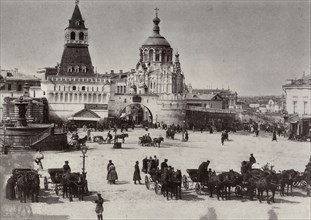 Lubyanka Square, Moscow, Russia, 1902. Artist: Otto Kirchner