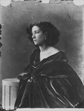 Sarah Bernhardt, French actress, c1865. Artist: Gaspard-Felix Tournachon