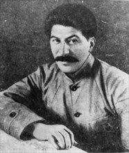 Josef Stalin, Georgian-born Soviet communist revolutionary and leader, 1918. Artist: Unknown