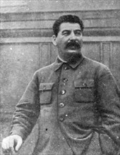 Josef Stalin, Georgian-born Soviet communist revolutionary and leader, 1930s. Artist: Unknown