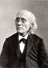 Gustav Theodor Fechner, German experimental psychologist, c1883-c1884. Artist: Unknown