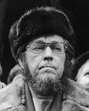 Alexander Isayevich Solzhenitsyn, Russian author, 1974. Artist: Unknown