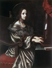 'Saint Cecilia', 1640s.  Creator: Carlo Dolci.